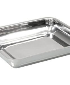 Bürkle Stainless Steel Bowls, Low Form 400x300x50