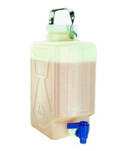 Thermo Nalgene Aspirator Canister PE-HD, with Stopcock Cap, 9 Litre