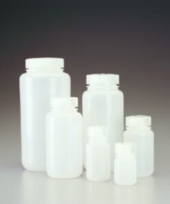 Thermo Nalgene Wide Neck Bottle, 60 mL, HDPE with Screw Closure, Pack of 1000