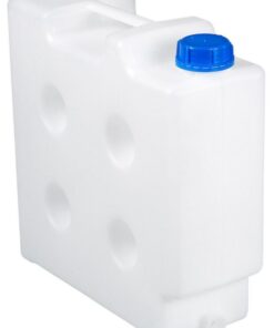 Bürkle Space-Saving Canisters, PP, Cap. 10 Ltrs. with Outlet