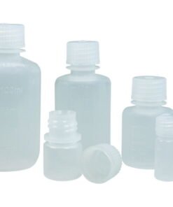 LLG Narrow-Mouth Vials with Screw Cap, 60 ml, PP Heavy Duty, Pack of 100