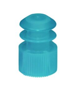 Fins stoppers, blue 16 mm, LDPE, pack of 1000
