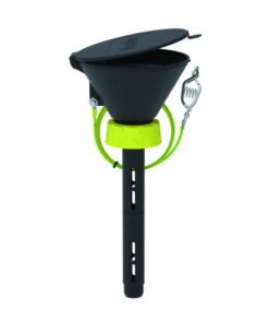 Bohlender b.safe Funnel 130 S 60 – Ø 130 mm, Black, with Lance, Static‑Dissipative PE‑EX