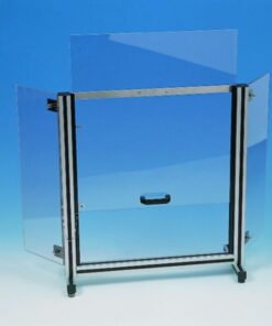 Buddeberg Protective Shield, Polycarbonate, 6 mm Thick, 660x700 mm
