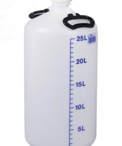 Bürkle Storage Bottle 25 Liters HDPE, Without Threaded Ends