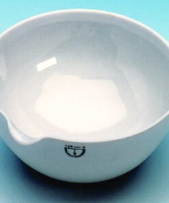 Haldenwanger Porcelain Evaporating Basin 85 mm Ø Form B Semi-Deep