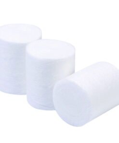 Biologix Closure 27x30mm, Degreasing Fibre for Wide Drosophila Vials, Pack of 10x100