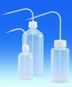 VITLAB Wash-Bottle 500 ml, PP, GL 25 with Wash Top
