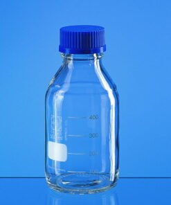 Laboratory bottle 500ml, DURAN, with thread with graduation pack of 10