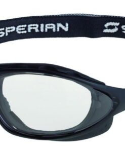 Honeywell Protection Spectacles SP1000, Black Rim Lenses: Clear, Anti-Fog and Anti-Scratch Coating