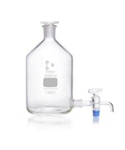 DWK Duran Aspirator Bottle 2000 ml, Neck NS 29/32, Tubulature NS 19/26