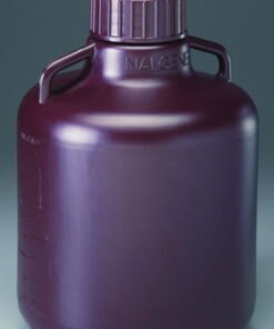 Thermo Nalgene Balloon Bottle, Brown HDPE, 10 L