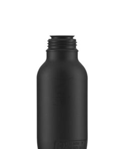 Kautex Textron UN Narrow Mouth Reagent Bottle 500 mL, Black HDPE, Without Closure