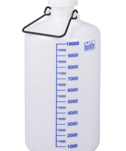 Bürkle Storage Bottle 10 Liters HDPE, Without Threaded Ends