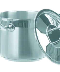 BOCHEM Laboratory Pot + Lid 7 L 170 x 240 mm, 18/10 Steel