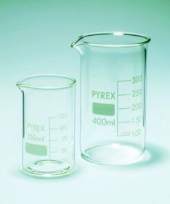 DWK Beaker 50 ml TF Pyrex Borosilicate Glass Graduated Pack of 10
