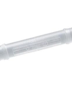 Bürkle PVDF Straight Tubing Connectors, 5–7 mm (Pack of 10)​