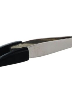 BOCHEM Weighing Forceps 100 mm, 18/10 Steel with Plastic Tips