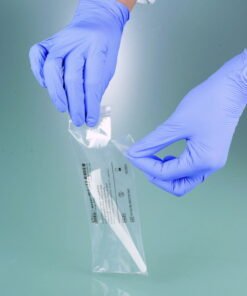 Bürkle Disposable Forceps 130 mm, PS Broad Tip, Sterile (Pack of 100)