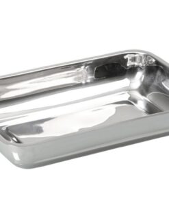 Bürkle Stainless Steel Bowls, Low Form 300x200x50