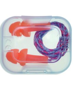 Uvex Earplugs Whisper With Cord In Box, Pack Of 50 Pairs