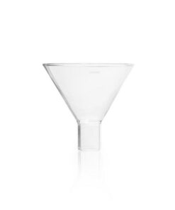 DWK Duran Powder Funnel, Short Wide Stem, 100 mm Diameter