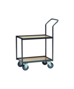 Gorr Cart Profi Series 610x410mm Black Silver Without Wooden Plate