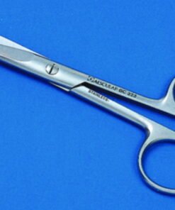 B. Braun Aesculap Surgical Scissors 130 mm, Rust-Free, Straight Pointed/Blunt