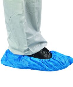 Ansell Shoe Coats, 15x41cm, Blue, Thickness 0.040mm, Pack of 100