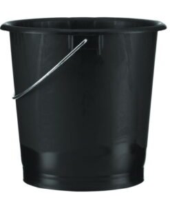 Kautex Bucket, PE-HD, with Handle and Cap, 10 L, Grey