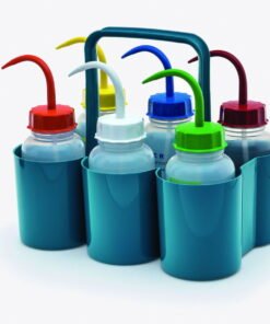 ISOLAB Bottle Basket ABS for 6 Bottles of 250/500 mL