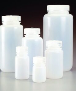 Thermo Nalgene Wide Neck Bottle 250 mL PE/HD with Screw Cap PP