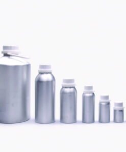 Aluminium bottles economy 1.2 l with handle and screw-cap