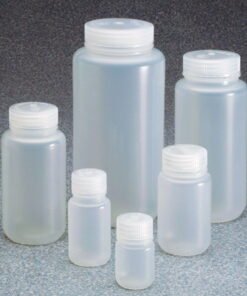 Thermo Nalgene Wide Neck Bottle, SPP with Screw Cap, 60 mL (Pack of 12)