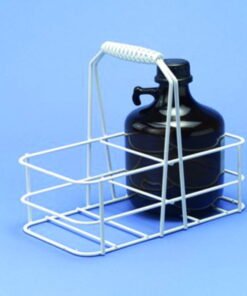 Württ Safety Bottle Carrier, Plastic-Coated Wire for 2 x 2500 ml Bottles