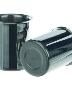 BOCHEM Beaker 2000 ml, 18/10 Steel with Rim, Without Spout