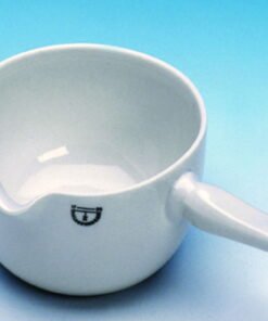Haldenwanger Casserole Porcelain Cap 500 mL, 127 mm, Height 70 mm