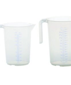 Measuring jug 500ml, PP, 2 scales transparent, open handle, stackable