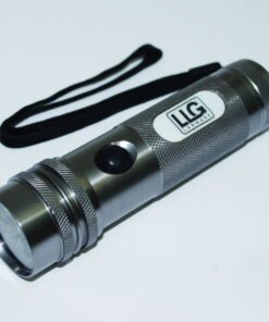 LLG LED Flash Light Titanium, Including Etui