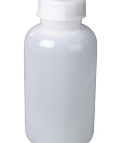 Bürkle Wide Neck Bottle 2000 mL LDPE Transparent with Screw Cap
