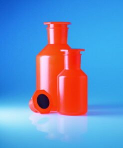 VITLAB Reagent Bottle 1000 ml Wide Neck Opaque PP with NS Stopper NS 60/46