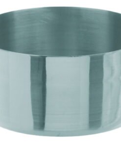 BOCHEM Evaporating Dish High Shape, 18/8 Steel, Diam. 140 mm, Height 70 mm, Cap. 1000 mL