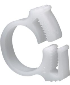Bürkle Hose Clips 15.0–17.0 mm POM, Pack of 10