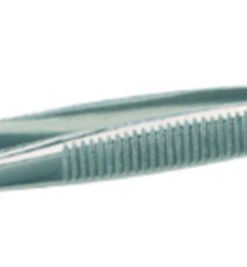 Bochem Instrumente Forceps, 115 mm, 18/10 Stainless Steel, Sharp/Straight, Without Guide Pin