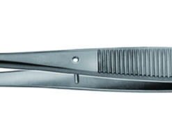 Preparation grasping forceps 200 mm straight, with guide pins, Waugh and very fine tip, Wironit