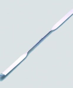 ISOLAB Double-Ended Spatula 150 mm Type Chattaway 18/10 Steel