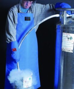 Cryo.Expert Cryo Protection Set – Gloves 400mm L, Face Shield, Apron, and Two Safety Labels