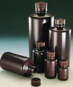 Thermo Nalgene Narrow Neck Bottle 1000 mL HDPE Amber