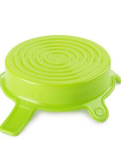 DWK Duran Silicone Lid Size L, Green, Pack of 5