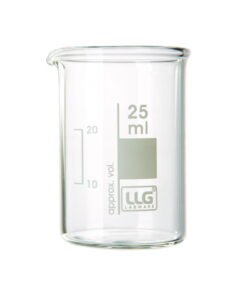 LLG-Beaker, boro 3.3, low form, 10 ml, pack of 10